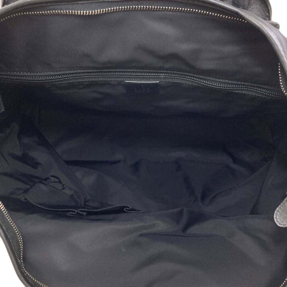 GUCCI Black Canvas Boston Bag - Picture 5 of 16